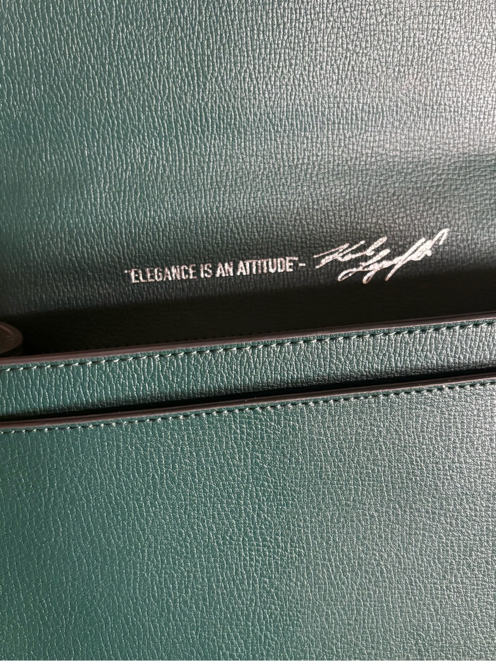 NWT Karl Lagerfield PARIS NWT Suede And Leather - Picture 9 of 9